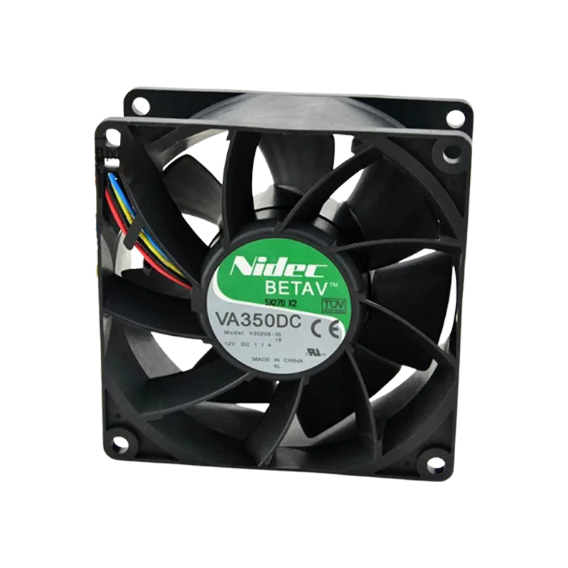 Nidec hassas DC ve AC fan — TBY Elektrik yetkili tedarikçi